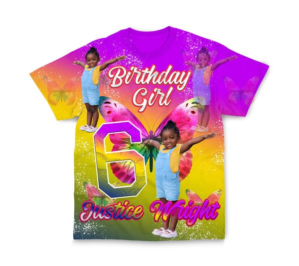All Over Print-Birthday T shirt