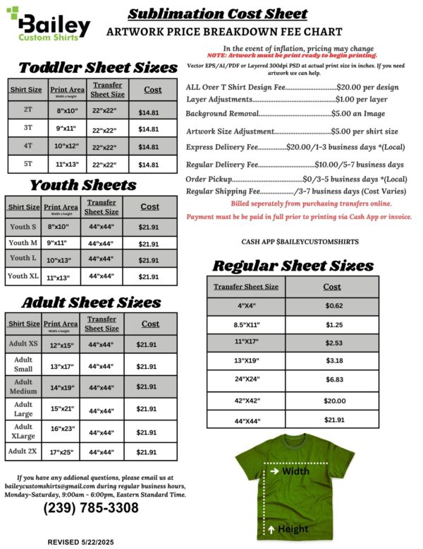 Sublimation Transfers - Image 3