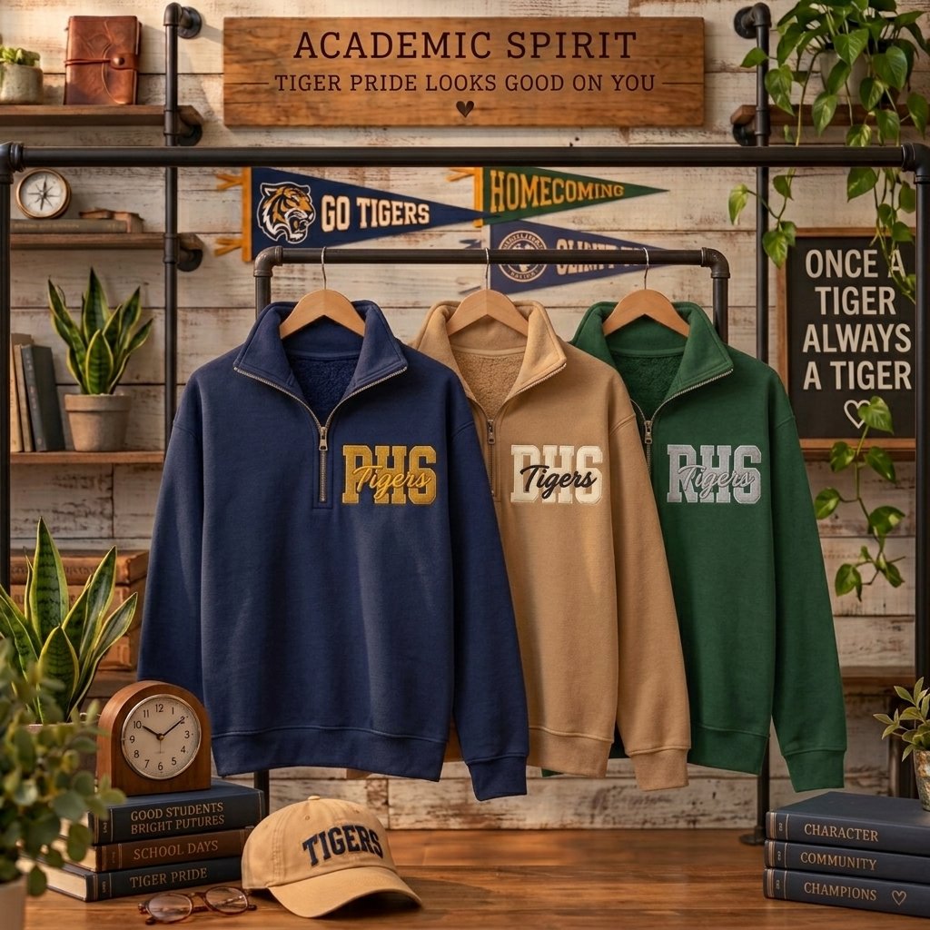 Embroidered Team Sweaters